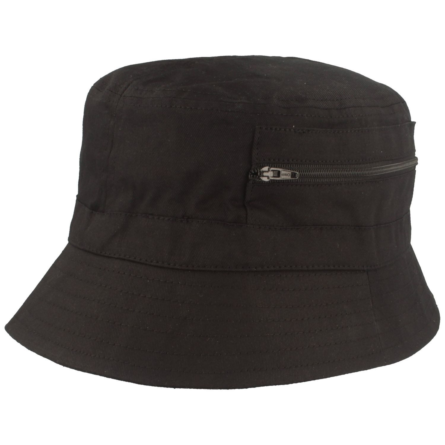 Fiebig Fischerhut mit 2 Taschen aus Baumwolle