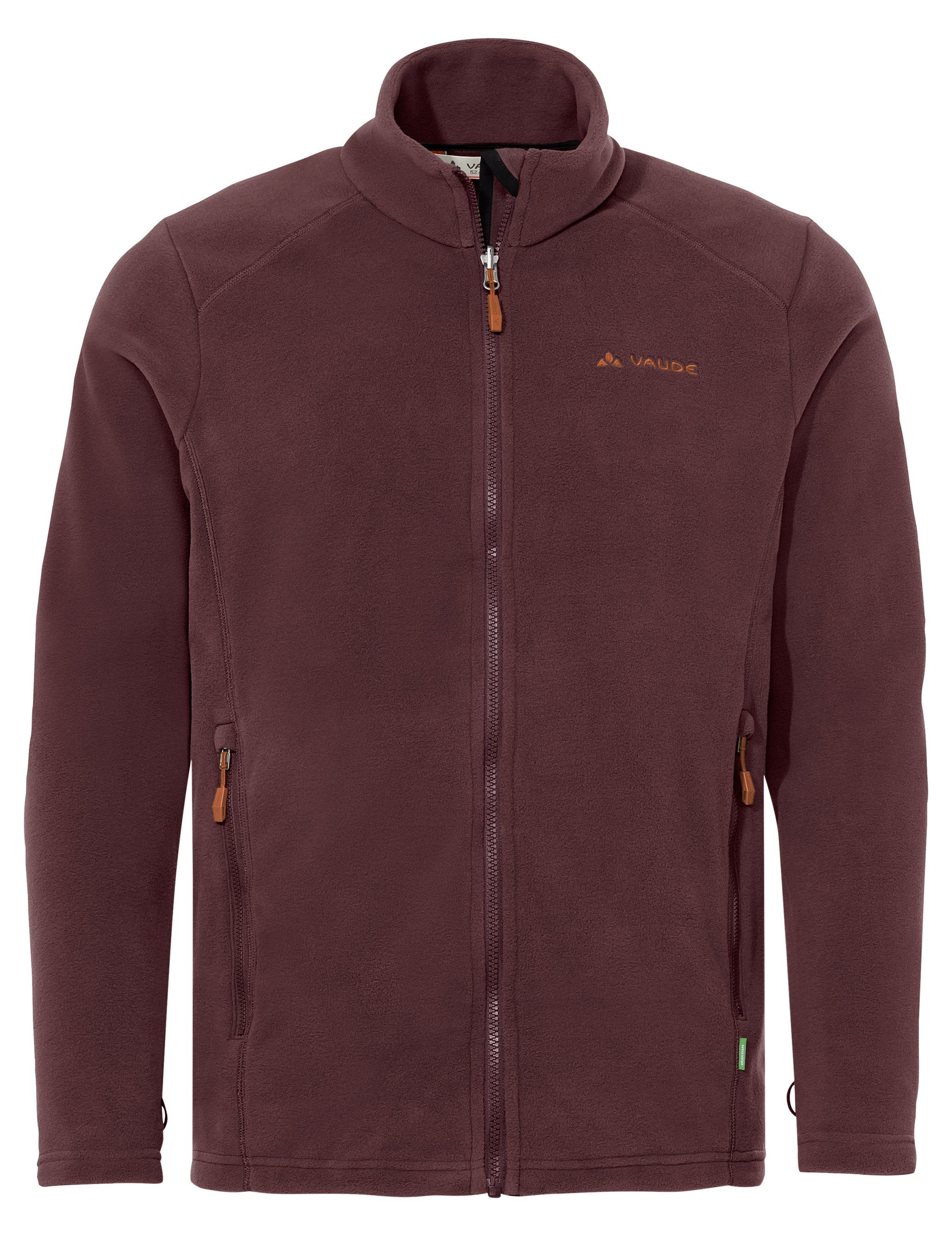 VAUDE Outdoorjacke Jacket Rosemoor kompensiert dark Men's Fleece oak Klimaneutral II (1-St)