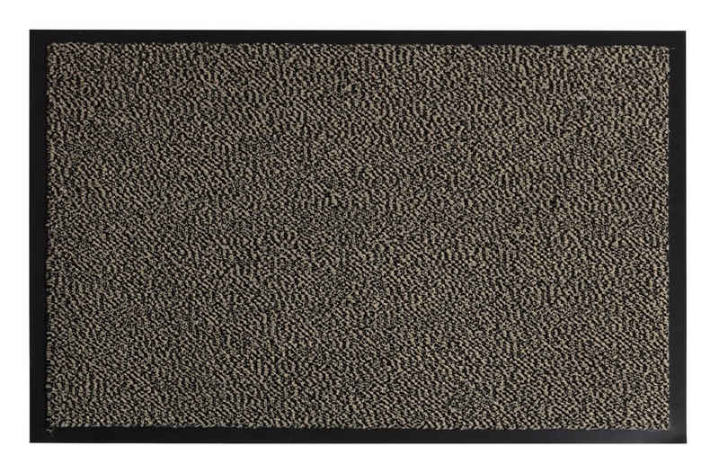 Fußmatte MARSO, Beige, 80 x 60 cm Vinyl, Polypropylen, rechteckig