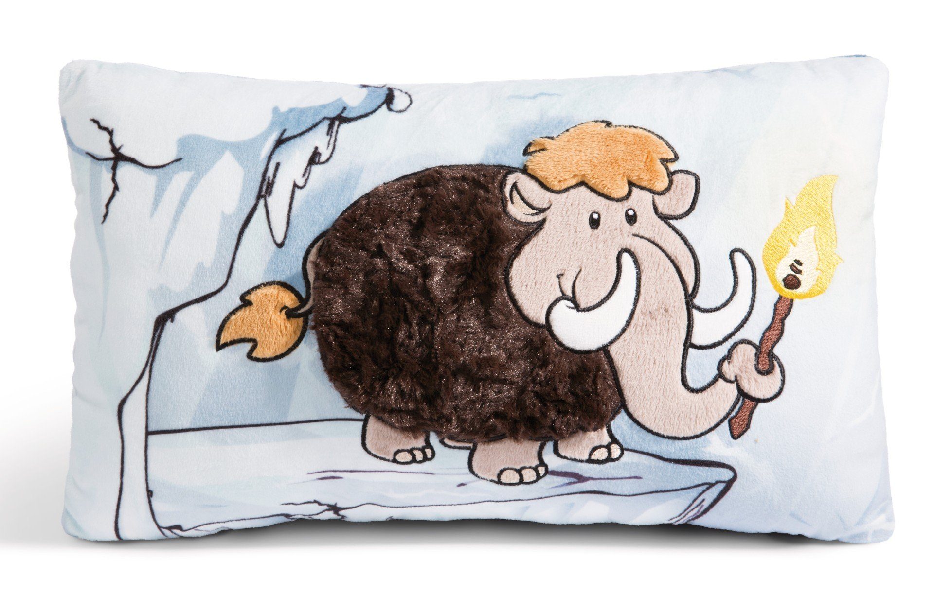 Nici Dekokissen Nici 48398 Kissen Mammut rechteckig, 43x25cm