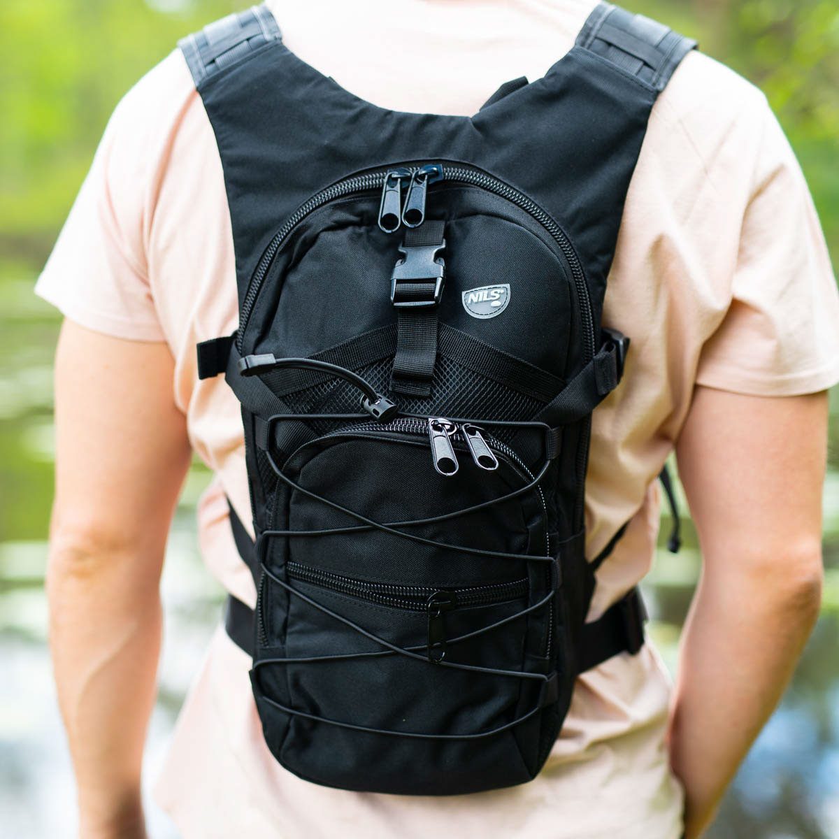 NILS CAMP Wanderrucksack kleiner Outdoorrucksack Travelrucksack Rucksack CRAB, leichter, taktischer Rucksack – Bild 4 von 5