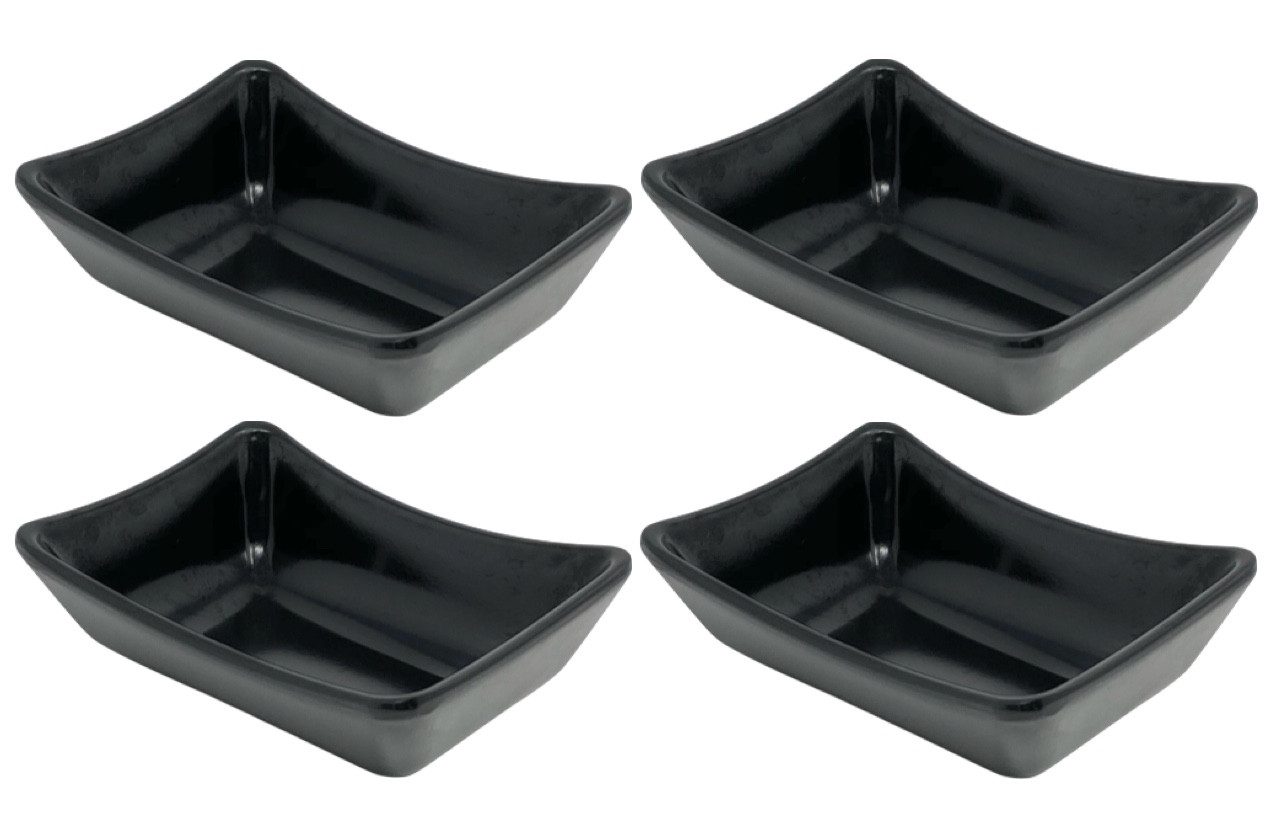 DanDiBo Dipschale 4x Чаши для окунания Melamin Set Snackschale Servierschale Klein
