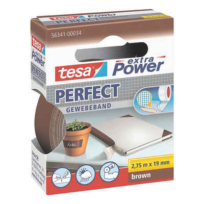 tesa Isolierband extra Power® 19 mm / 2,75 m, Gewebeband/ Gaffaband