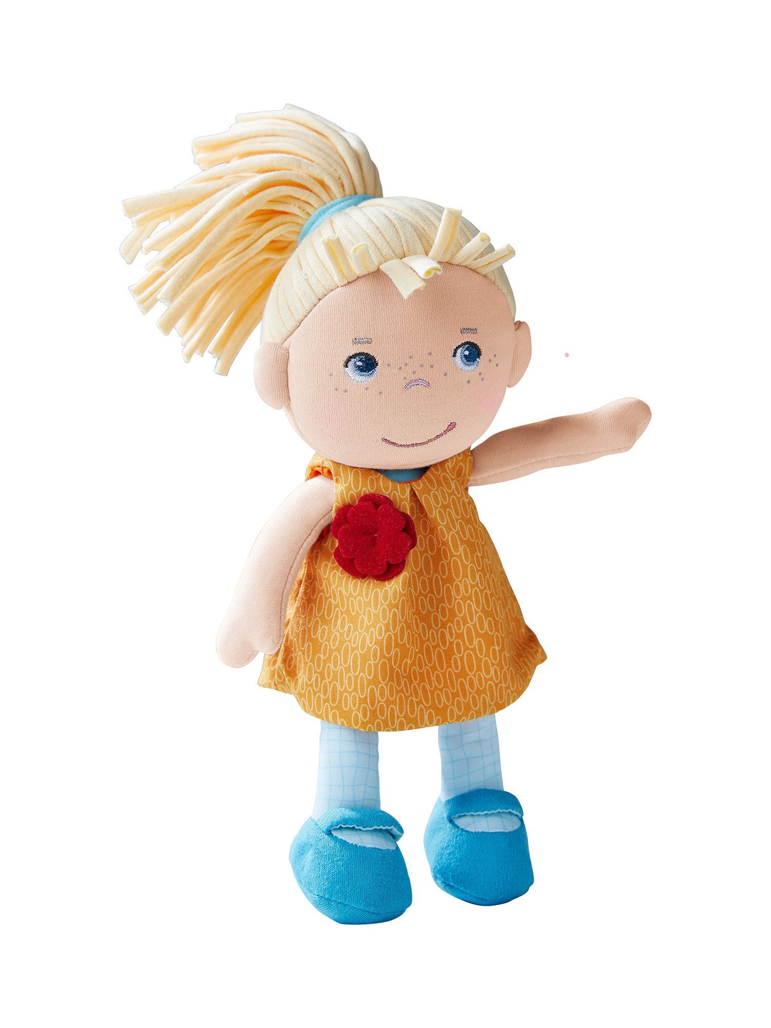 Haba Stoffpuppe Puppe Joleen, 20 cm, unisex neutral