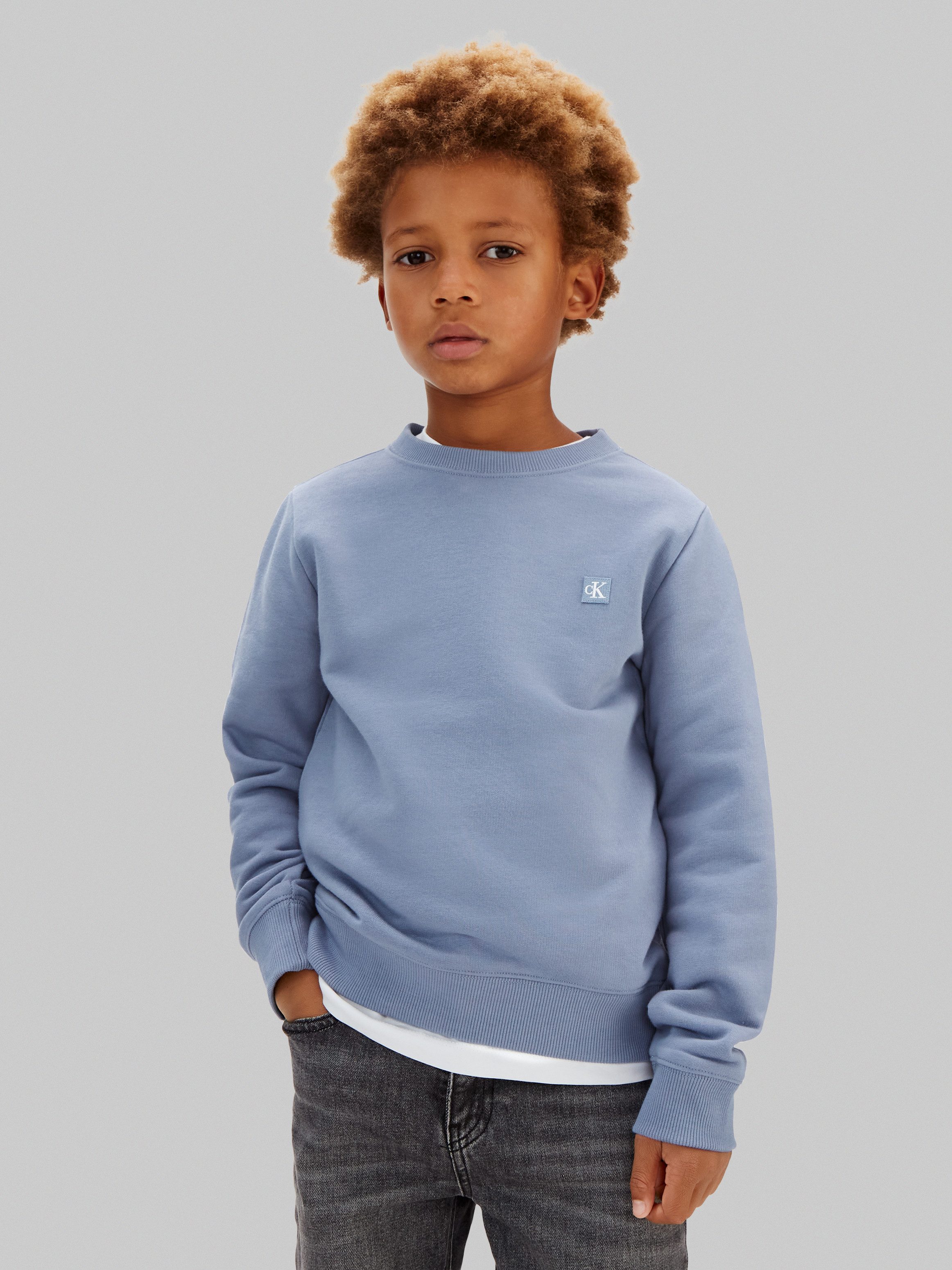 Calvin Klein Jeans Sweatshirt MINI BADGE Regular fit für Kinder