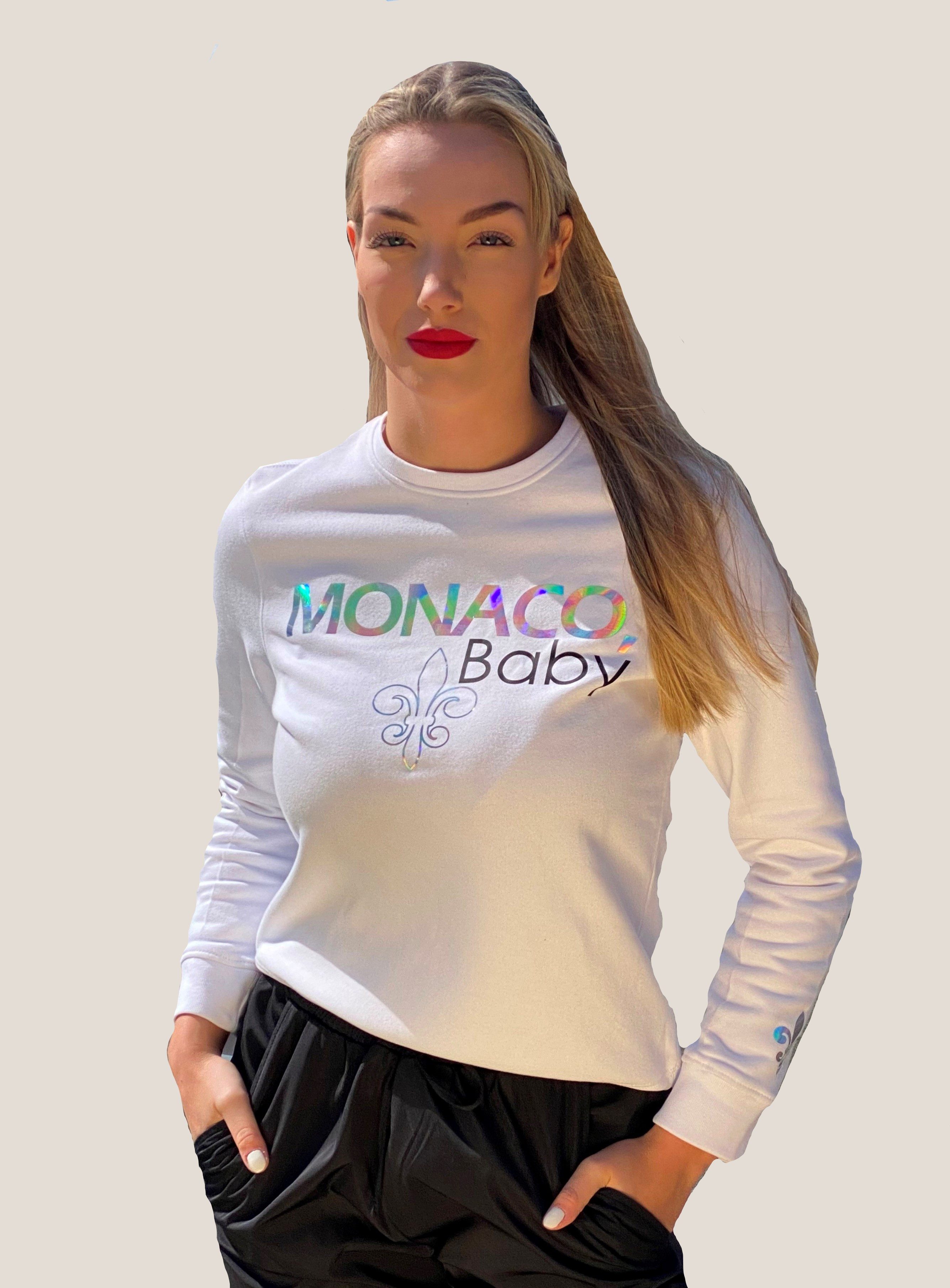 KR-Industries Sweater Sweat Monaco exklusiver Designer-Pullover