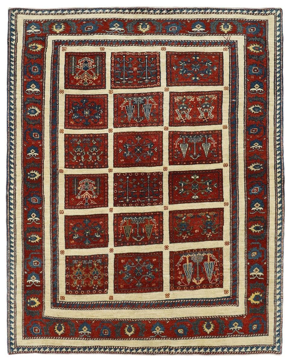 Orientteppich Shiraz Kashkoli Sherkat 150x191 Handgeknüpfter Orientteppich, Nain Trading, rechteckig, Höhe: 10 mm