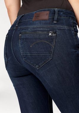 G-Star RAW Skinny-fit-Jeans Midge Zip Skinny mit Reißverschluss-Taschen hinten