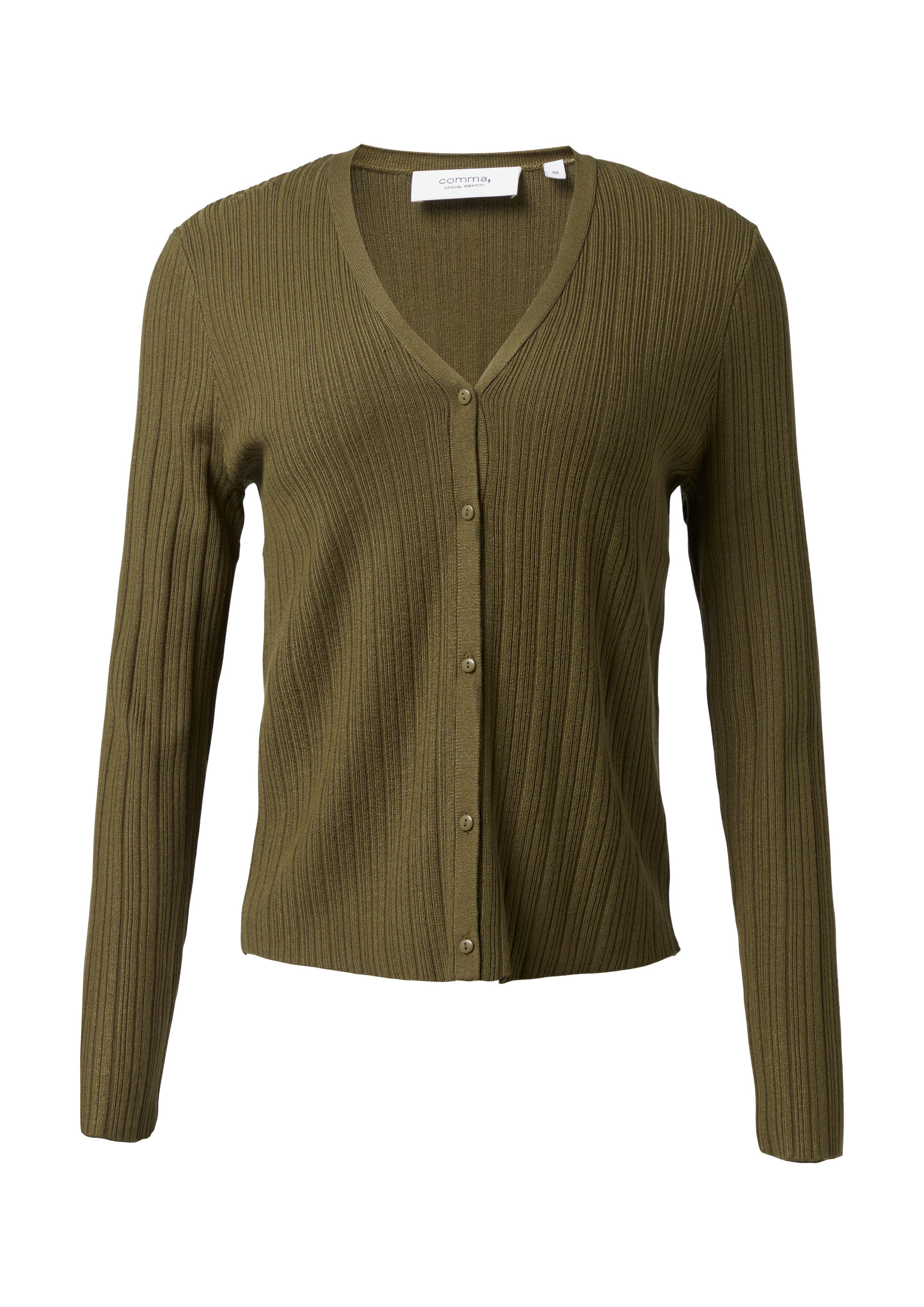 comma casual identity Strickjacke