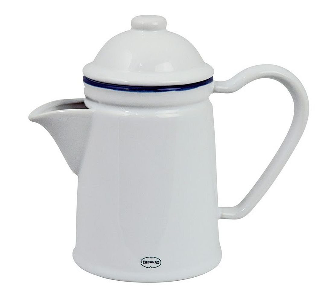 Capventure Kanne Kanne Kaffeekanne Teekanne Krug Keramikkanne Retro 0,6l Cabanaz