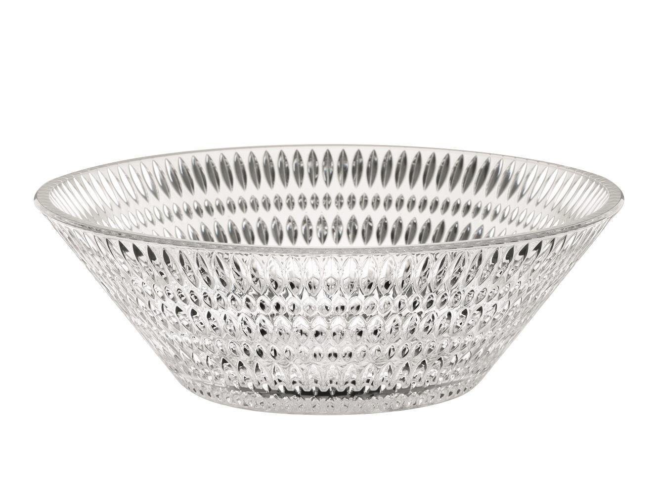 Nachtmann Servierschüssel Nachtmann Ethno Schale 27 cm 1 Stück, Glas, (Packung)