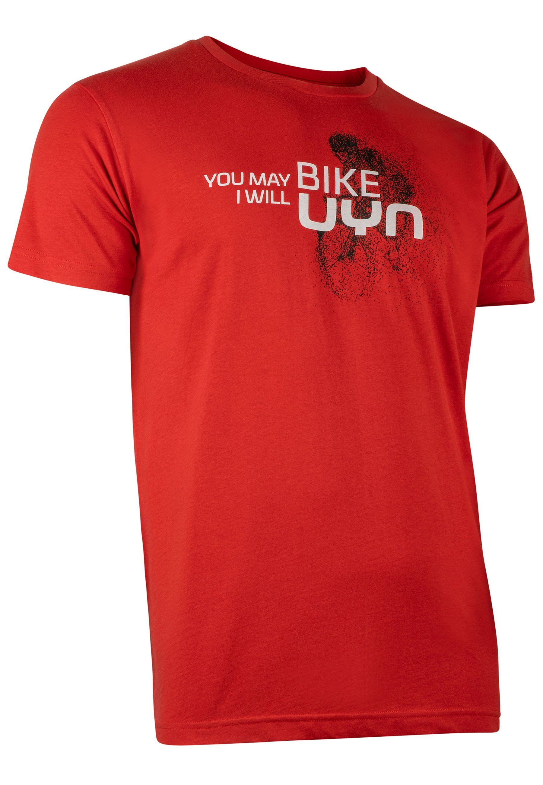 UYN T-Shirt Club Biker (1-tlg) rot