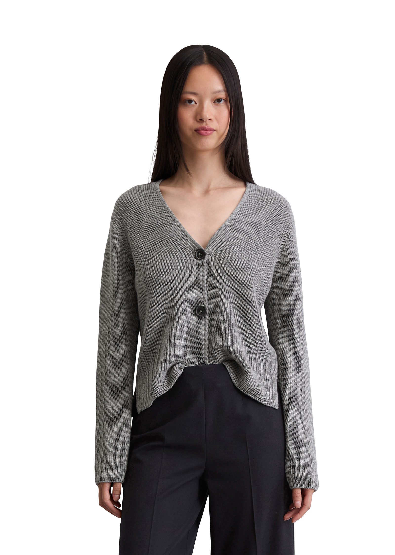 Marc O'Polo Cardigan aus Heavy-Weight-Organic-Cotton günstig online kaufen