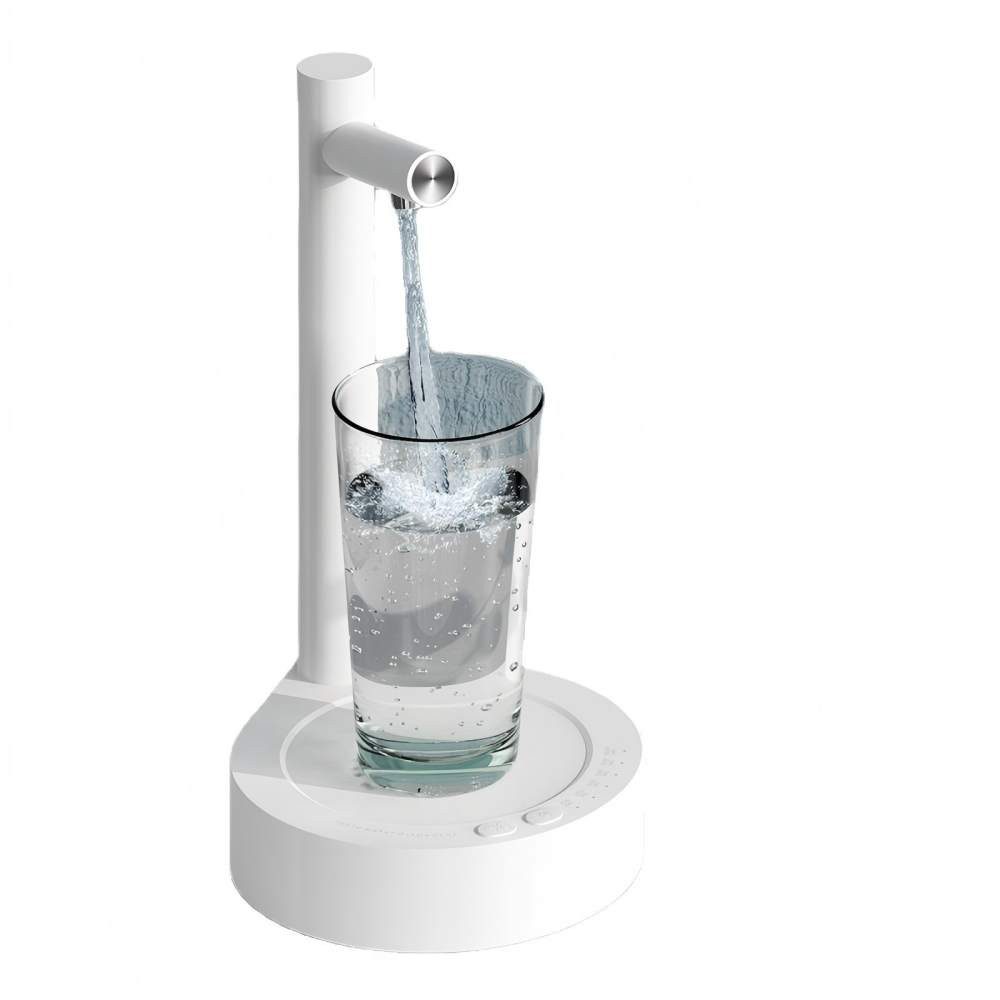 feinlux Getränkespender Elektrischer Desktop Wasserflaschen Pumpe Wasserspender, Geeignet für den täglichen Gebrauch, z. B. zum Nachfüllen von Wasser