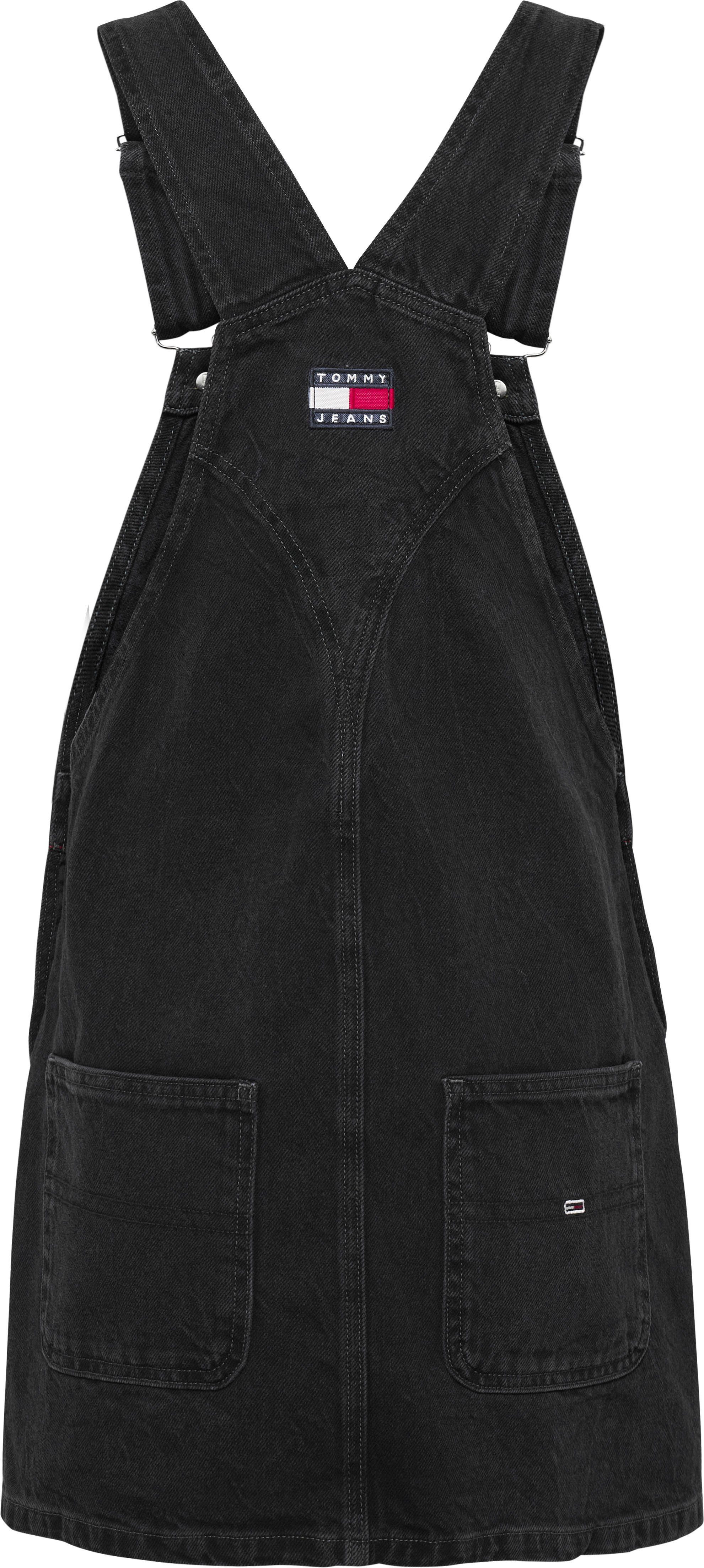 Tommy Jeans Latzkleid »DUNGAREE DENIM DRESS DF6081« mit gesticktem Tommy  Jeans Logo-Flag online kaufen | OTTO