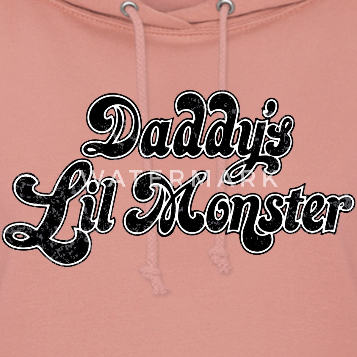 Spreadshirt Hoodie Harley Quinn Daddy's Lil Monster Damen Hoodie (1-tlg)