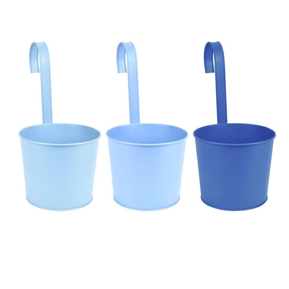 Rivanto Blumentopf Blautöne, mit Haken, für günstig online kaufen