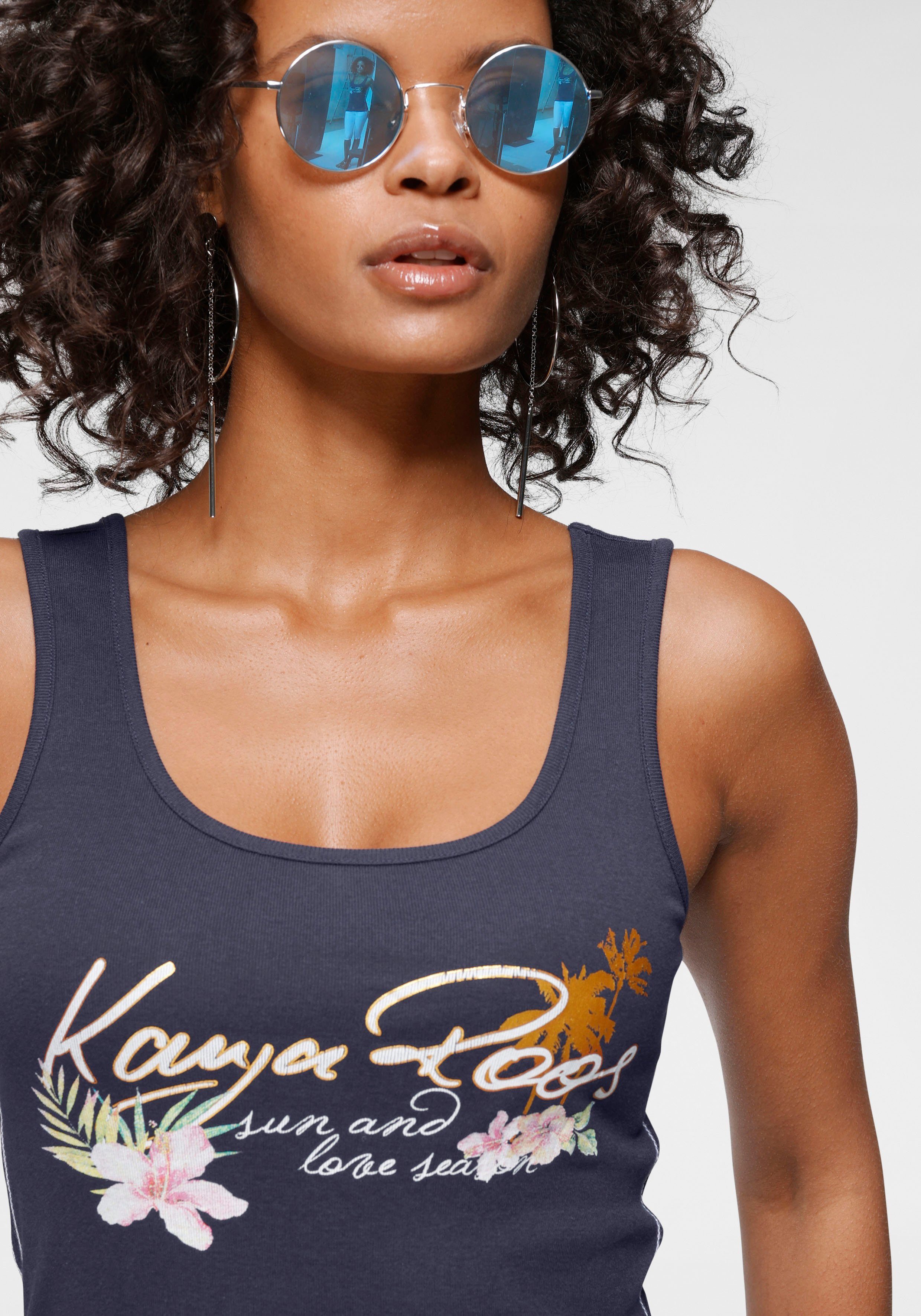 KangaROOS Tanktop mit femininem Frontdruck – Bild 4 von 5