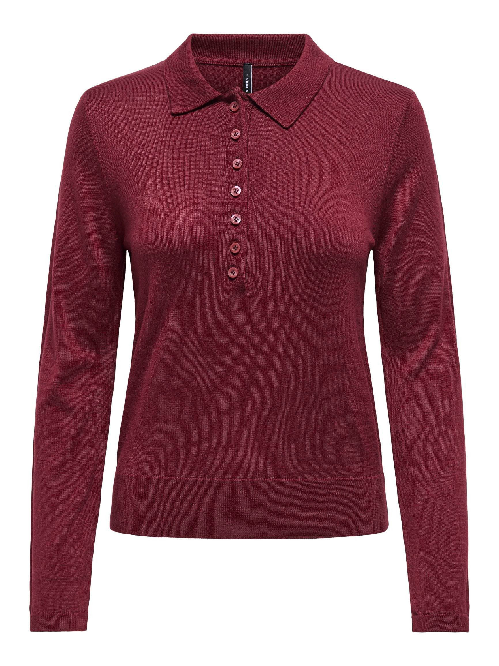 ONLY Langarm-Poloshirt günstig online kaufen