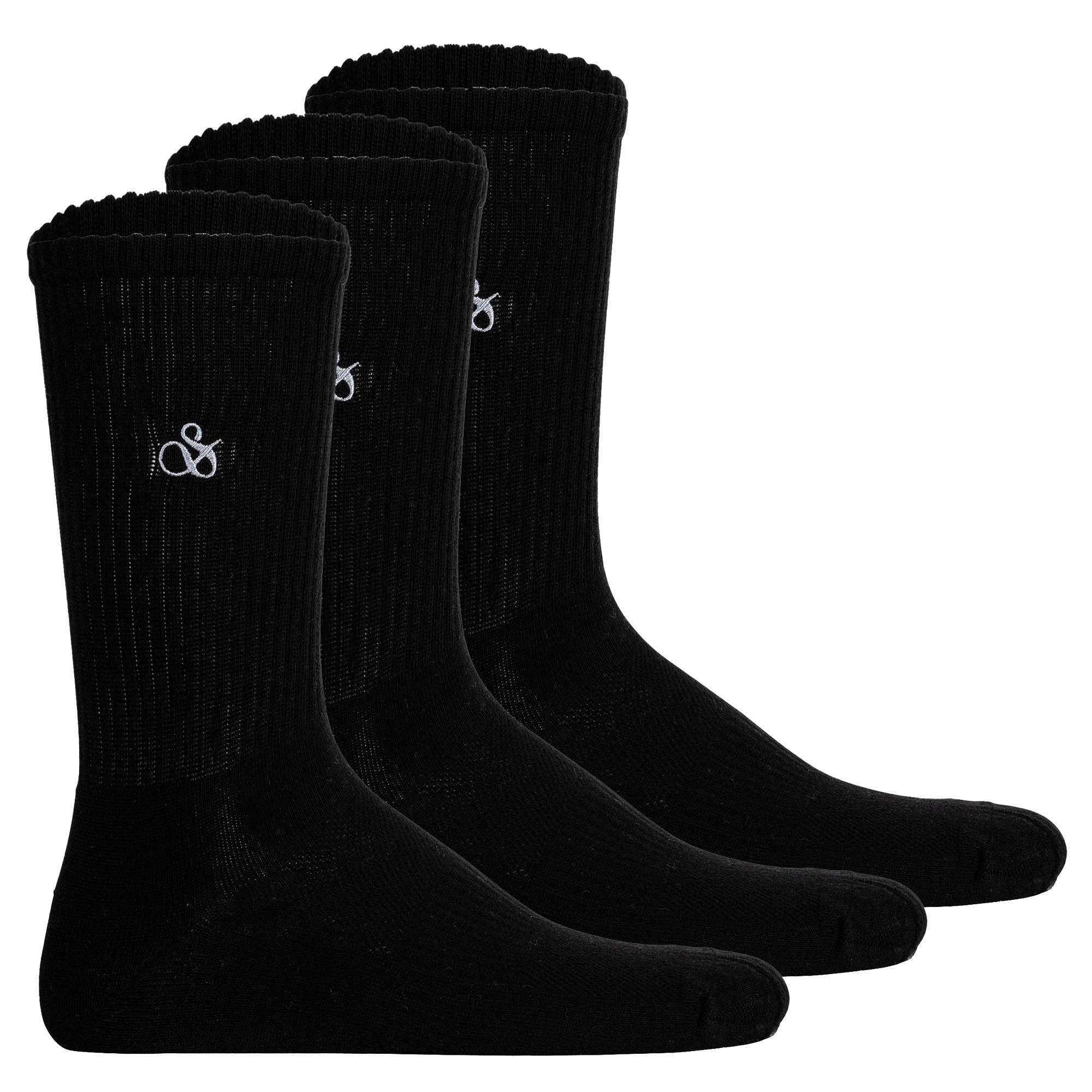 Kurzsocken Herren Socken 3er Pack Baumwolle