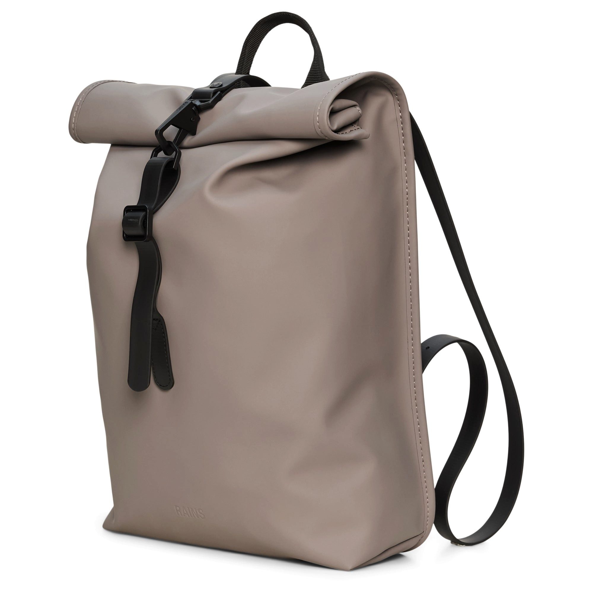 Rains Freizeitrucksack Rolltop Mini W3 - Rucksack 13" 50 cm (cinder)
