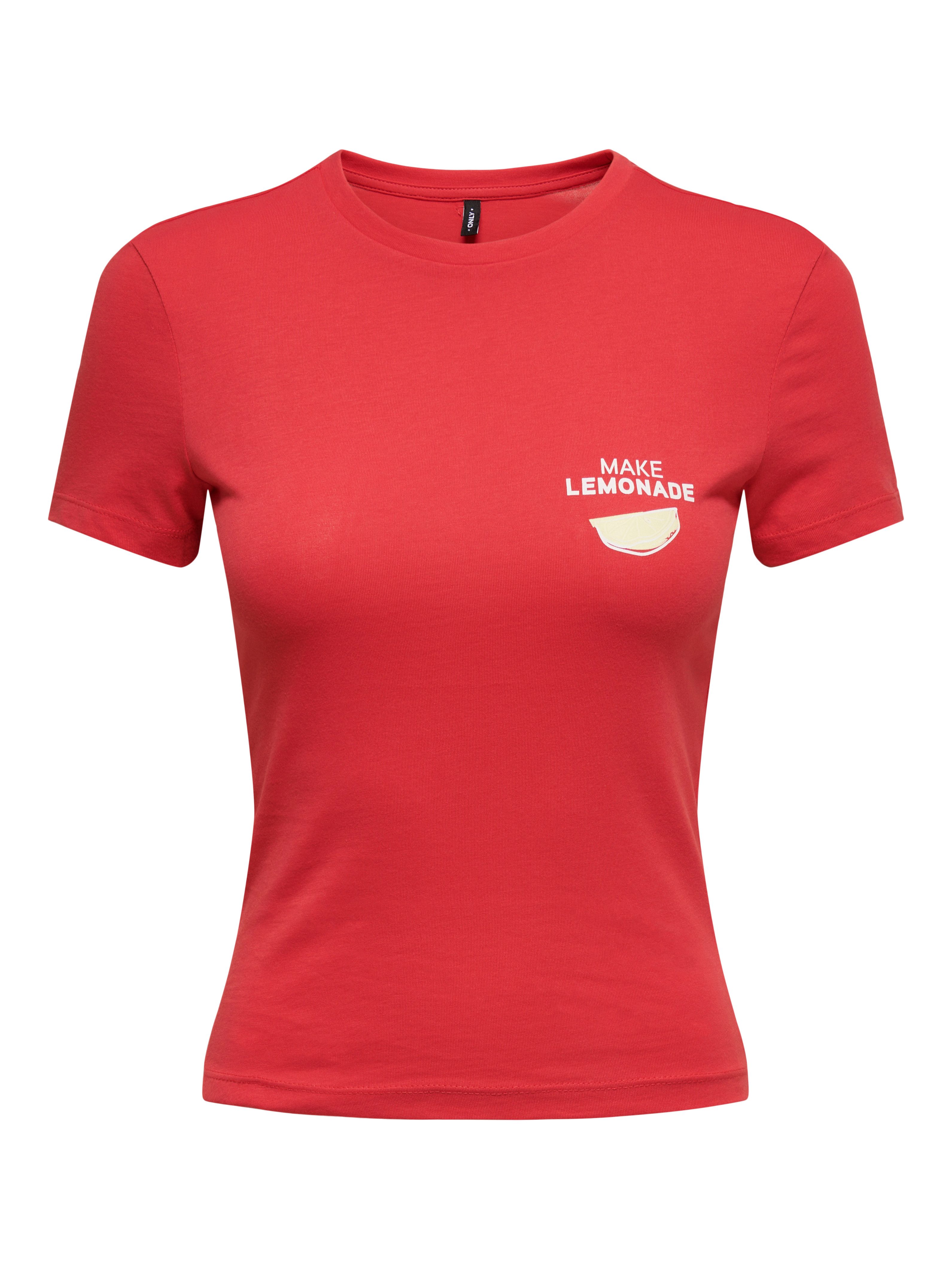 ONLY T-Shirt ONLVIVVI S/S TEE BOX JRS Baumwolle, Rundhals günstig online kaufen
