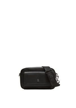s.Oliver Tragetasche Camera Bag in Leder-Optik, Logo