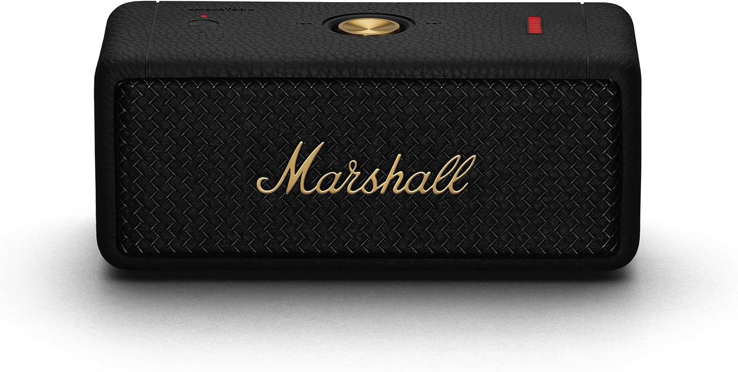 Marshall Emberton II BT Black & Brass