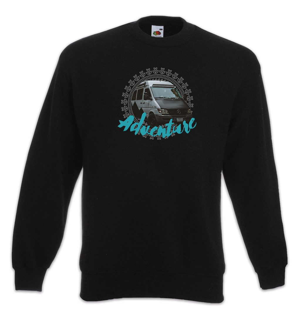 Sweatshirt Adventure Sweatshirt Zelten Abenteuer Camping Hiking Berge Wandern