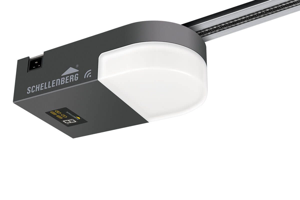 SCHELLENBERG Garagentorantrieb Garagentorantrieb Smart DRIVE XL, 1000N, 2x, Smart Drive XL, 1000 N Zugkraft, max. Torfläche 14 m², Funk-Torantrieb inkl. Zubehör