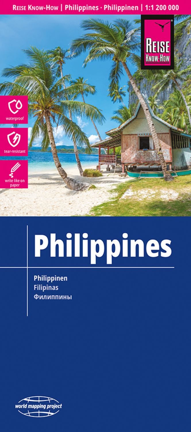 Reise Know-How Landkarte Philippinen / Philippines (1:1.200.000) / Reise Know-How Verlag Peter Rump GmbH