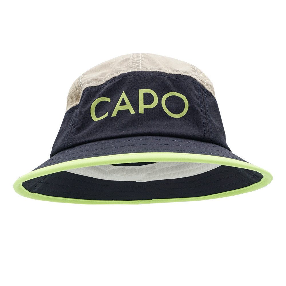 CAPO Fischerhut Fischerhut, Materialmix kurze Krempe, UV 50 (1-St)