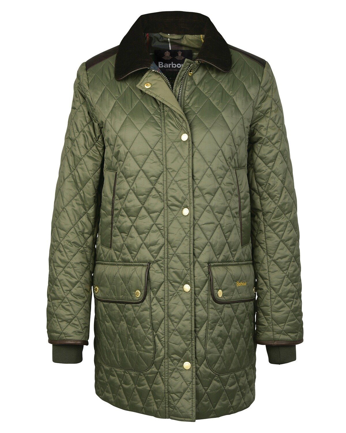 Barbour Steppjacke Lange Steppjacke Kilmarie