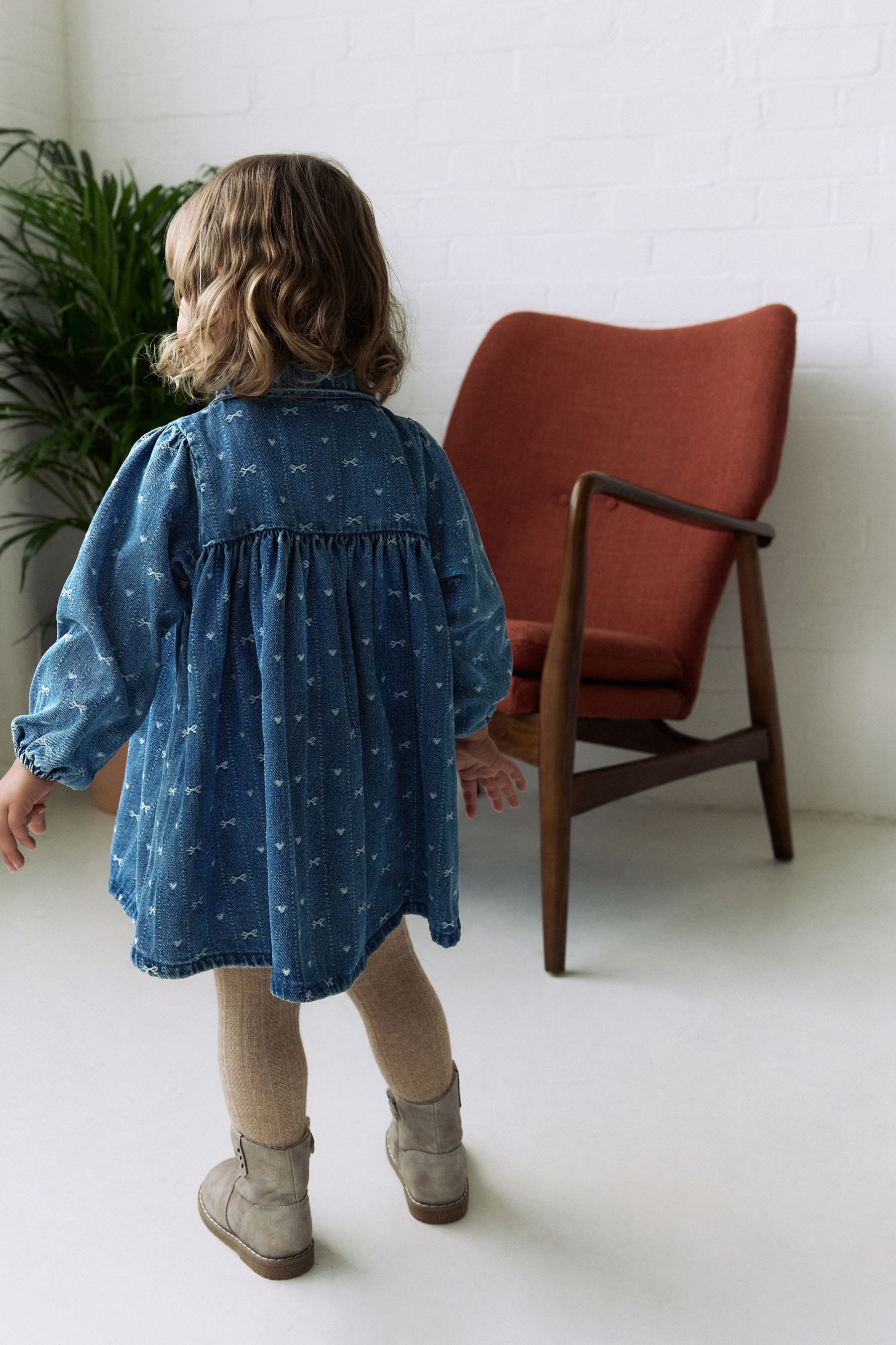 Next Hemdblusenkleid Langarmkleid mit Kragen (1-tlg) günstig online kaufen