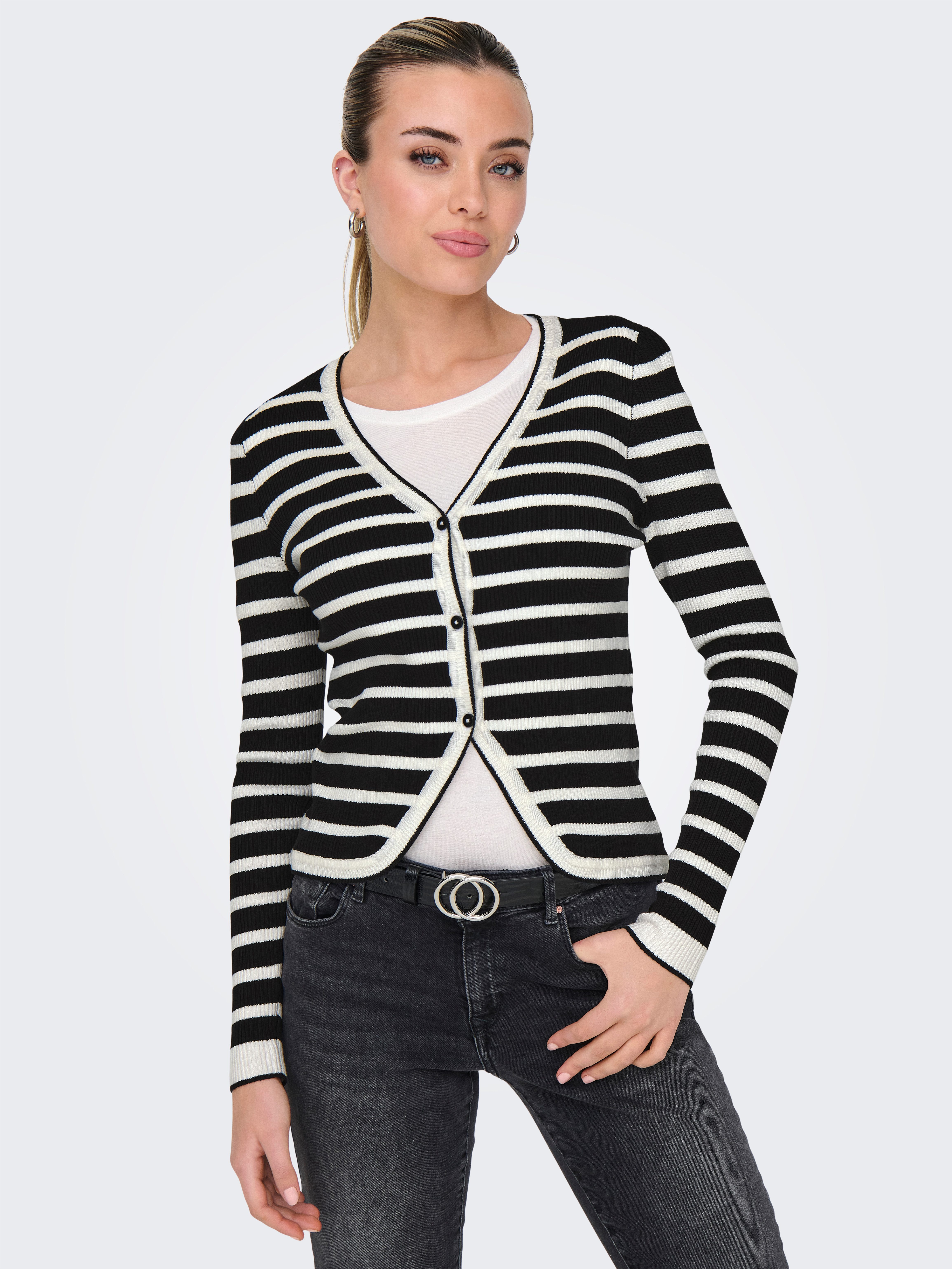 ONLY Strickjacke ONLMEDDI LS V-NECK CARDIGAN CC KNT günstig online kaufen