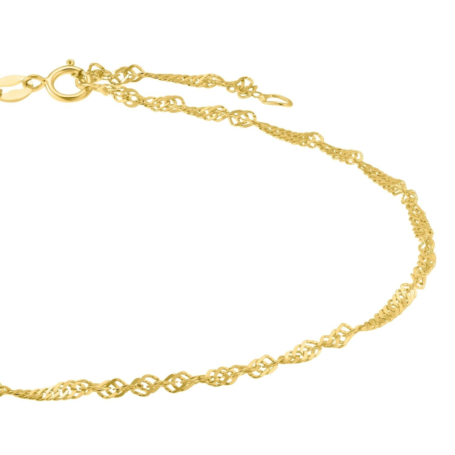 Amor Fußkette Amor Fußkette für Damen, Gold 375 (Fußkette, 1-tlg)