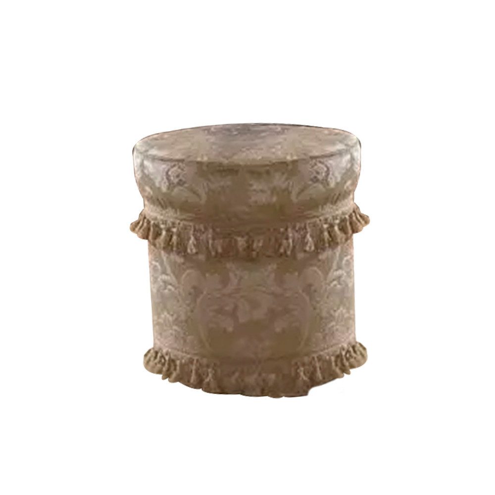 Xlmoebel Pouf Eleganter Sitzpuff aus hochwertigem Stoff für Komfort und Stil (Hocker), Hergestellt in Europa