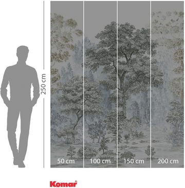 Komar Vliestapete Rising Roots, (1 St), 200x250 cm (Breite x Höhe), Vliestapete, 100 cm Bahnbreite