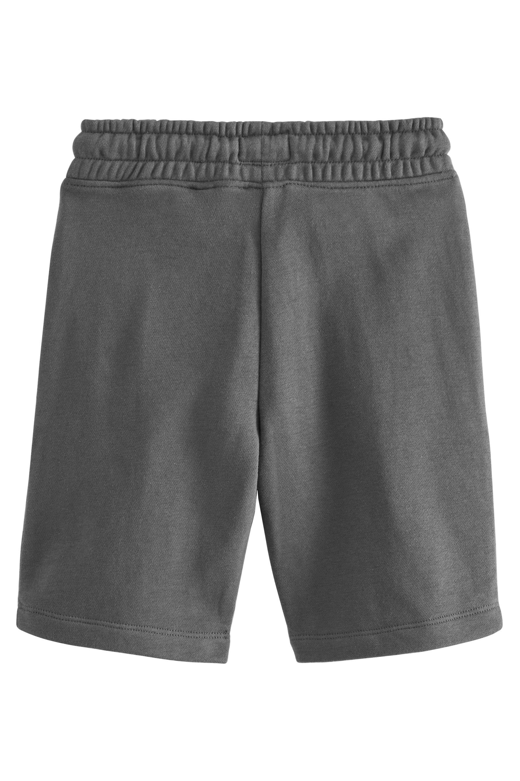 Jersey-Shorts Charcoal (1-tlg) Grey Next Sweatshorts