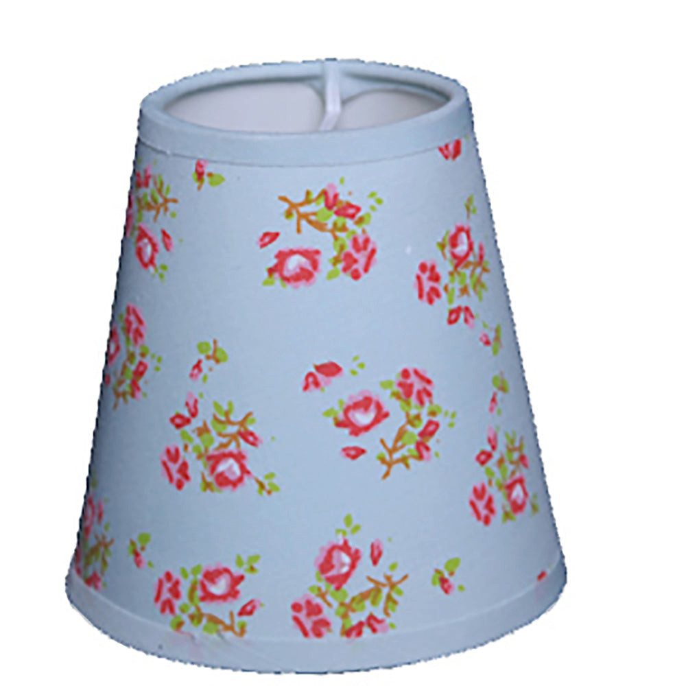 Dirk Davids Leuchten GmbH Лампыschirm Лампыschirm Aufstecker Bau mit Rosen Kronleuchter Klemmschirm