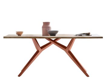 furnling Tischgestell Utrecht, aus Stahl für Tischplatten von 160 cm bis 240 cm (86 x 71 x 72 cm)