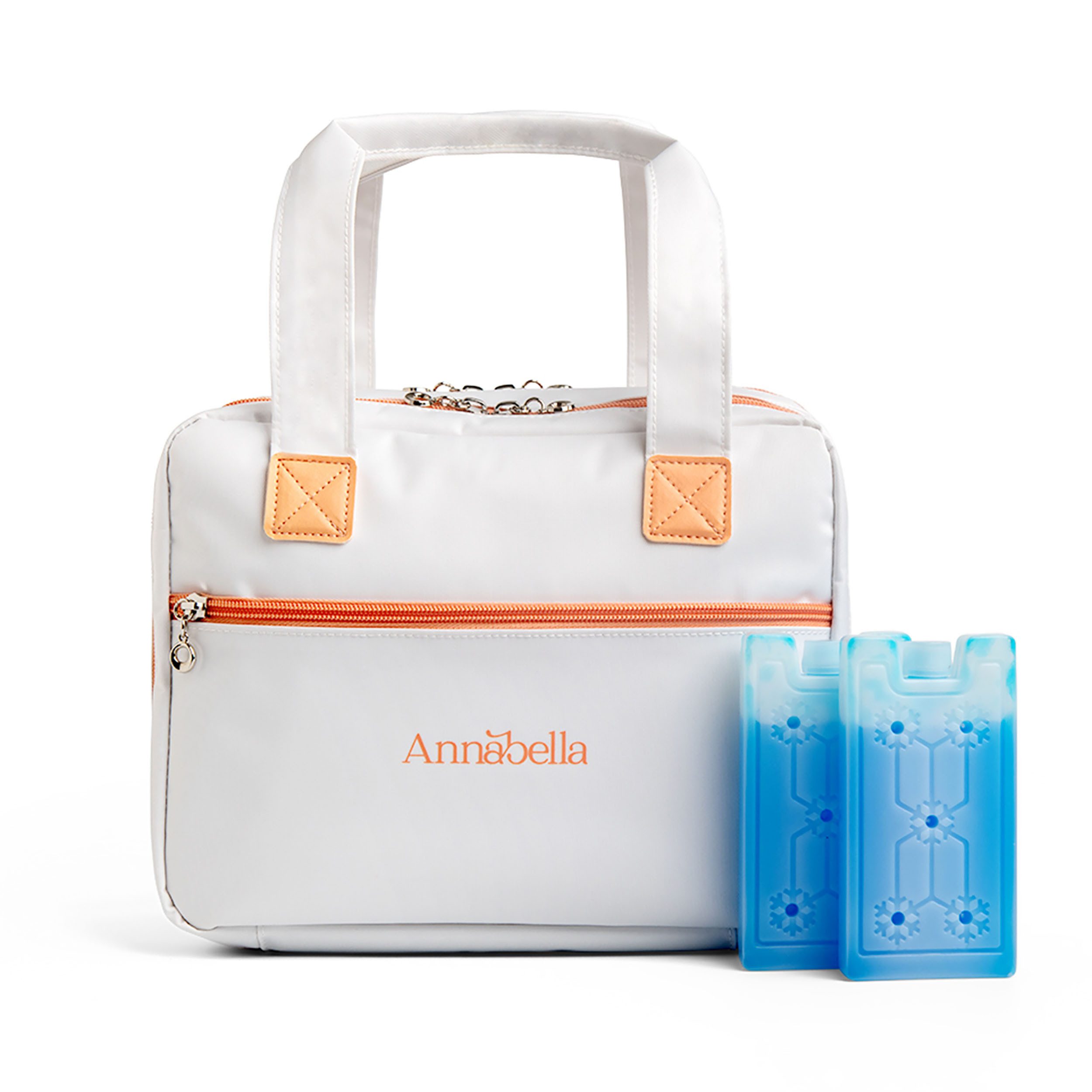 Annabella Isoliermilchbehälter Isoliertasche für Flaschen & Muttermilch mit Kühlakkus und Tragegriff, Zubehör für Annabella Milchpumpe