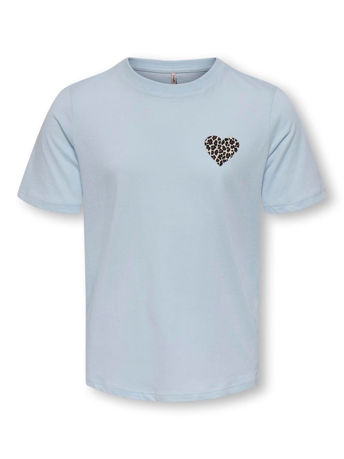 T-Shirt KOGREXI STATEM. HEART REG. SS TOP CS JRS