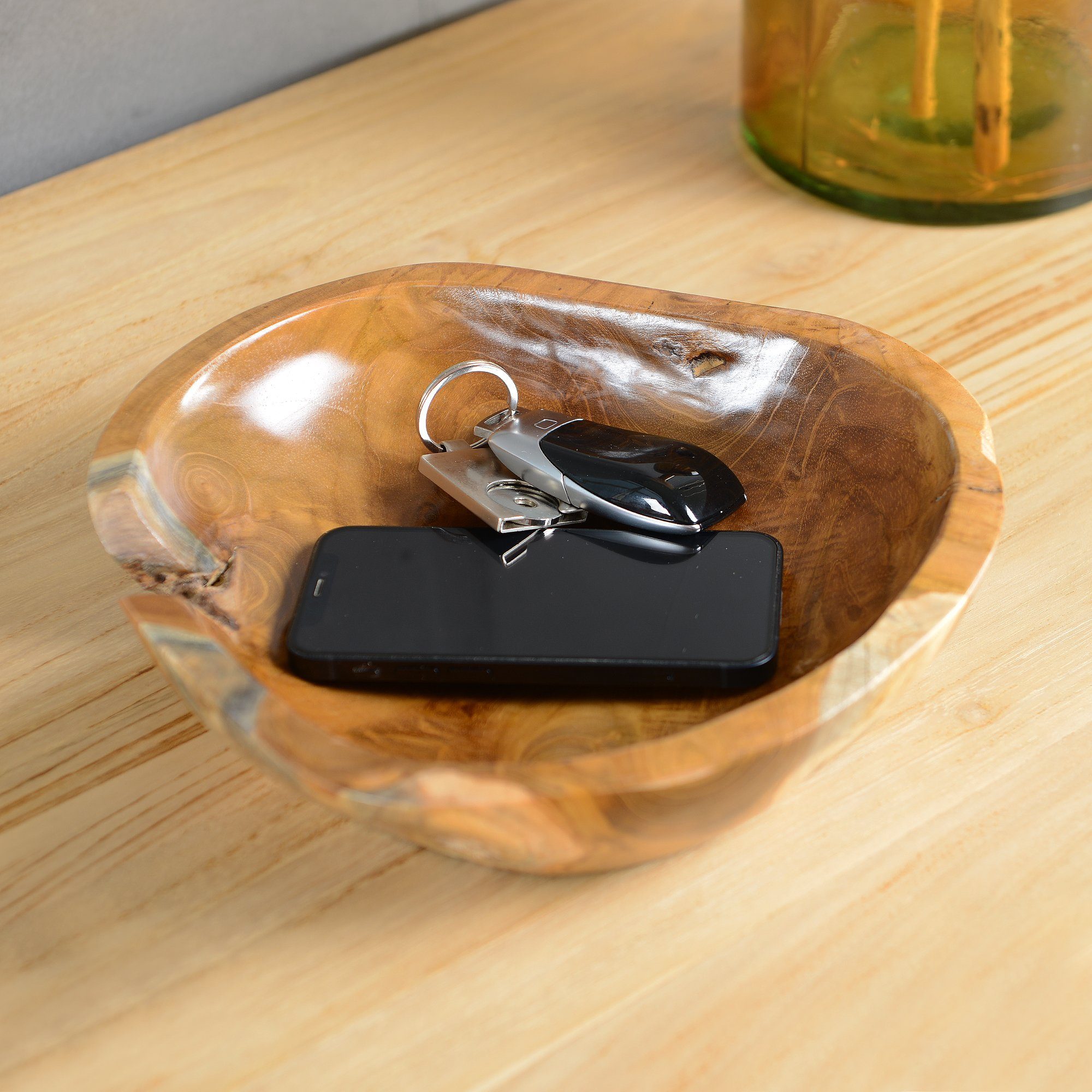 wohnfreuden Dekoschale Teak Holz Schale 20 günstig online kaufen
