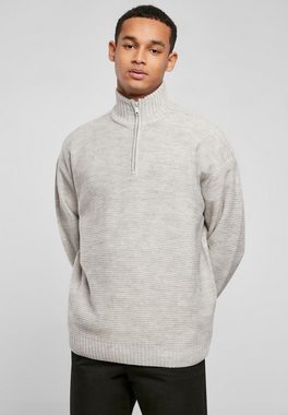URBAN CLASSICS Sweater Urban Classics Herren Knit Troyer (1-tlg)