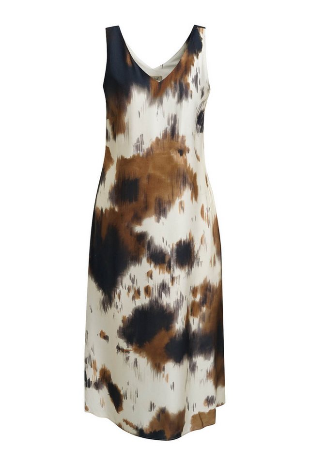 Smith & Soul Midikleid mit Allover-Print, V-Ausschnitt