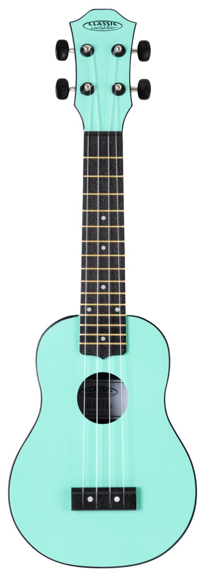 Classic Cantabile Ukulele OV-4, Sopranukulele, Gesamtlänge: 54 cm im Roundback-Design