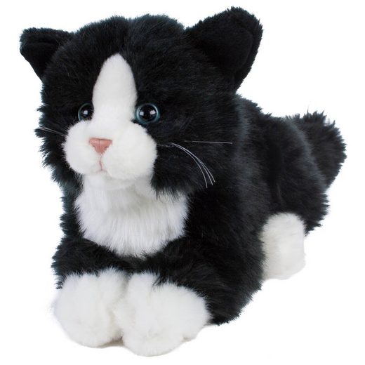 Teddys Rothenburg Kuscheltier »Katze Boots 30 cm (mit Schwanz) schwarz