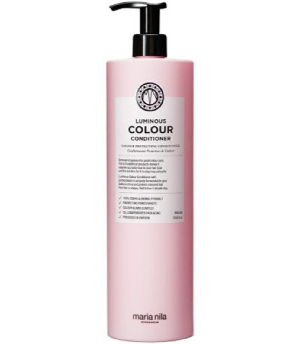 Maria Nila Haarspülung Luminous Colour Conditioner, 1-tlg., feuchtigkeitsspendend, stärkend, aufbauend, Farbschutz