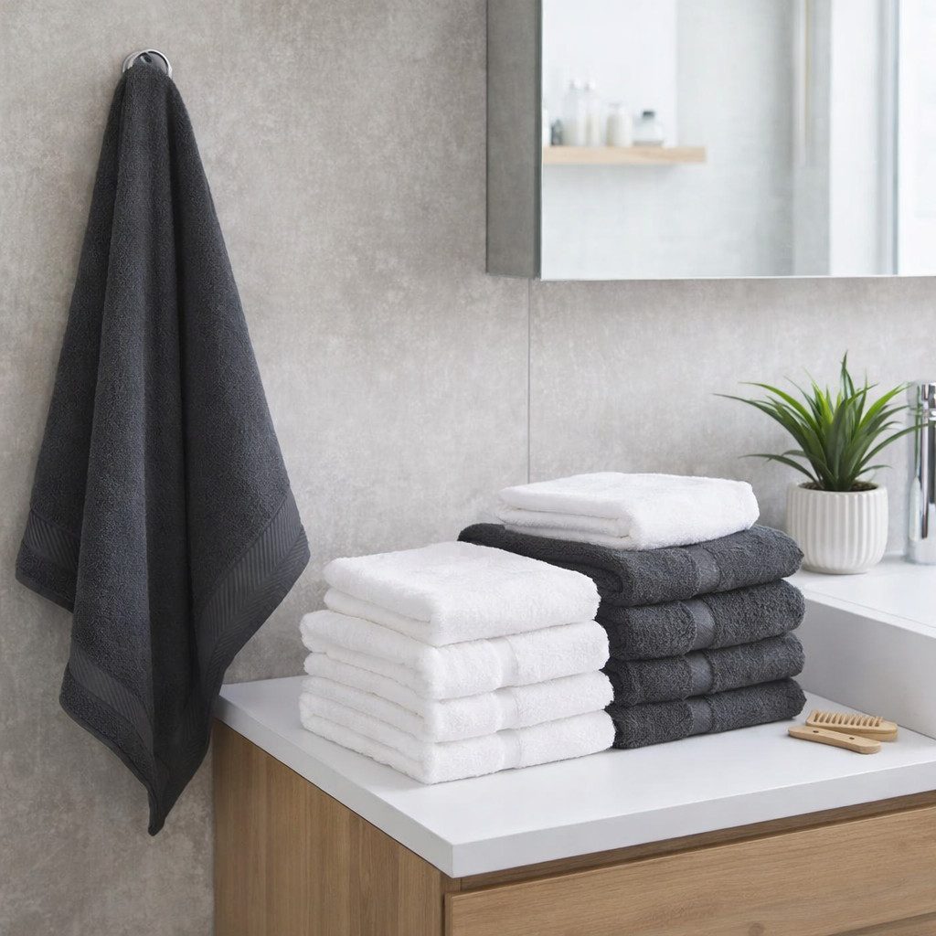 Betz Handtuch Set Palermo 6er 2x Liegetücher 70x140 cm 4x Handtücher, 100% Baumwolle (Set)